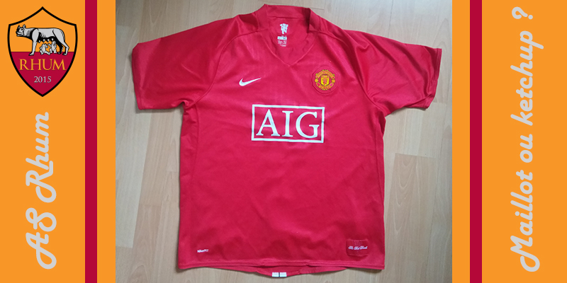Maillot Manchester United 2007-2008 Face